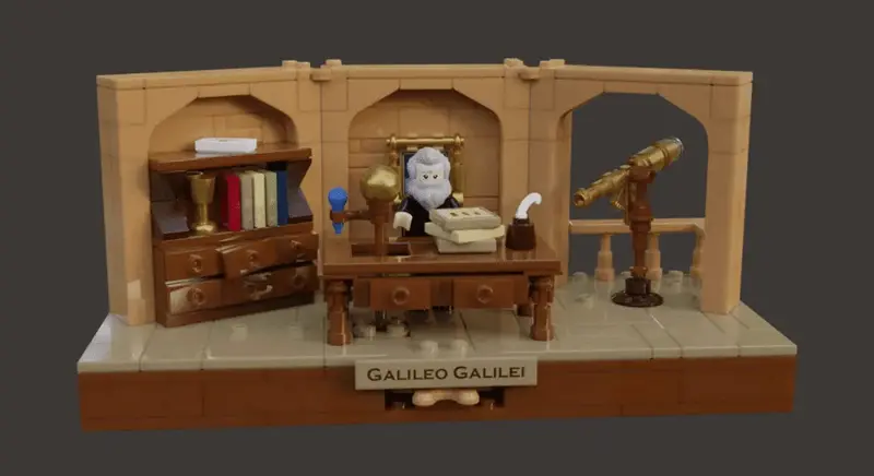 Lego Ideas Tribute To Galileo Galilei 1
