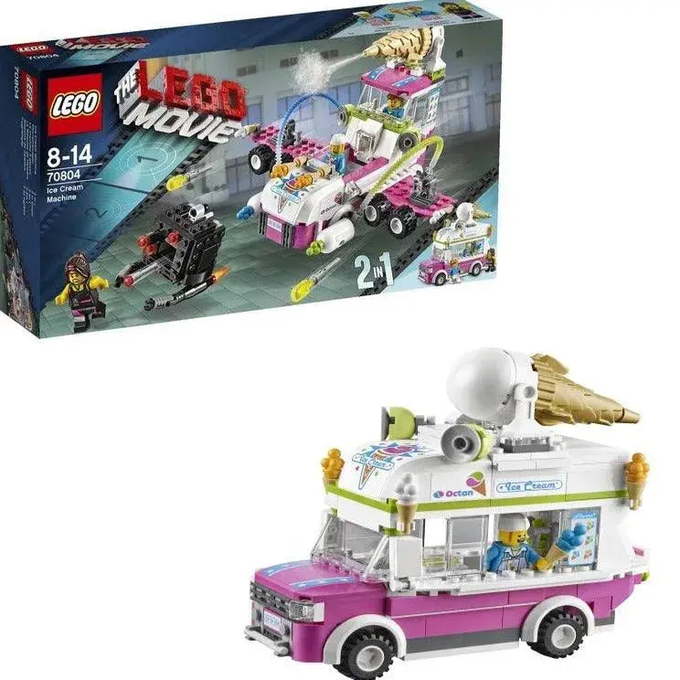 Lego Ijs Maak Machine Truck 70804 Movie 1