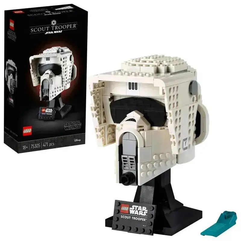 Lego Imperial Scout Trooper Helmet 75305 Starwars 1