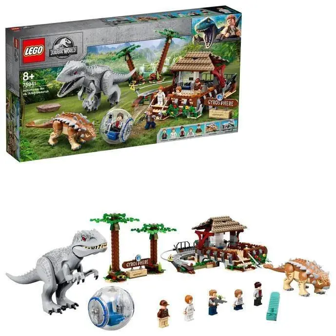 Lego Indominus Rex En Ankylosaurus Dino 75941 Jurassic World 1