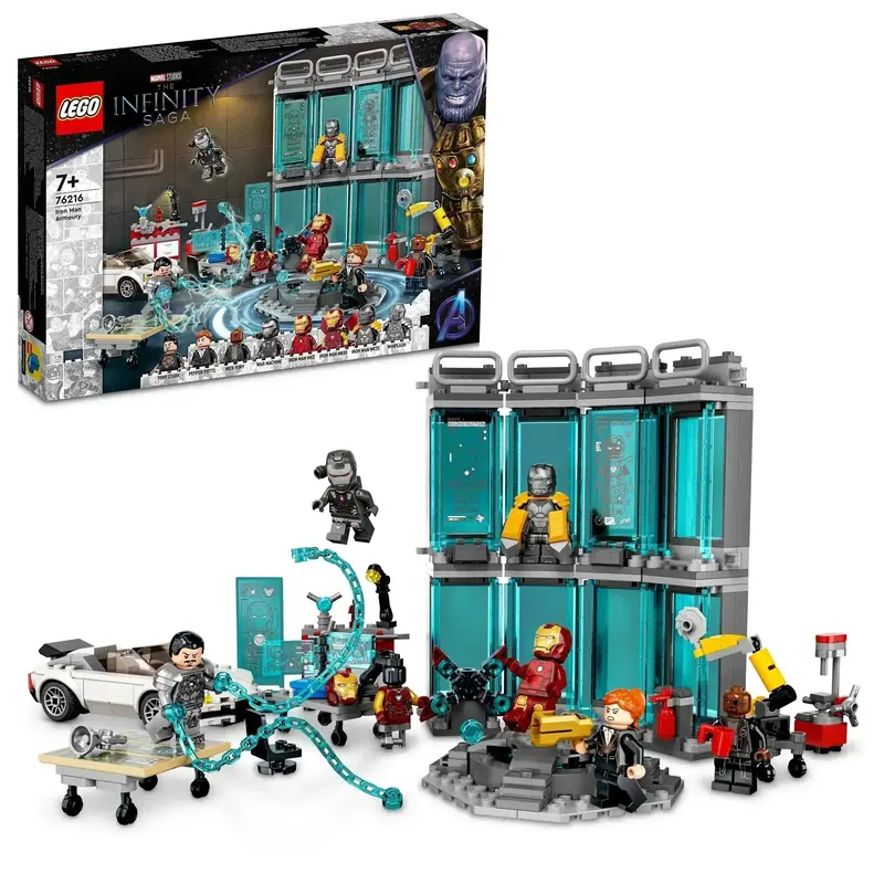 Lego Iron Man Armory 76216 Superheroes 1