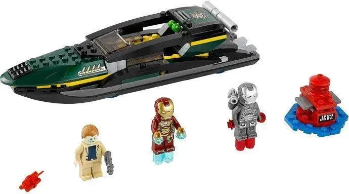 Lego Iron Man: Extremis Sea Port Battle 76006 Marvel Super Heroes - Iron Man 3 1