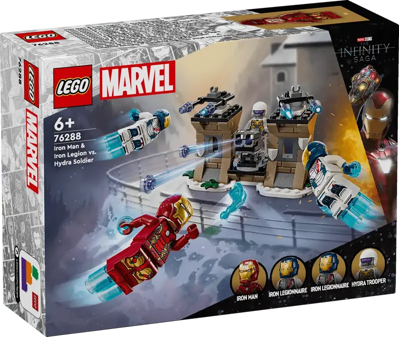 Lego Iron Man & Iron Legion Vs. Hydra Soldaat 76288 Superheroes 2