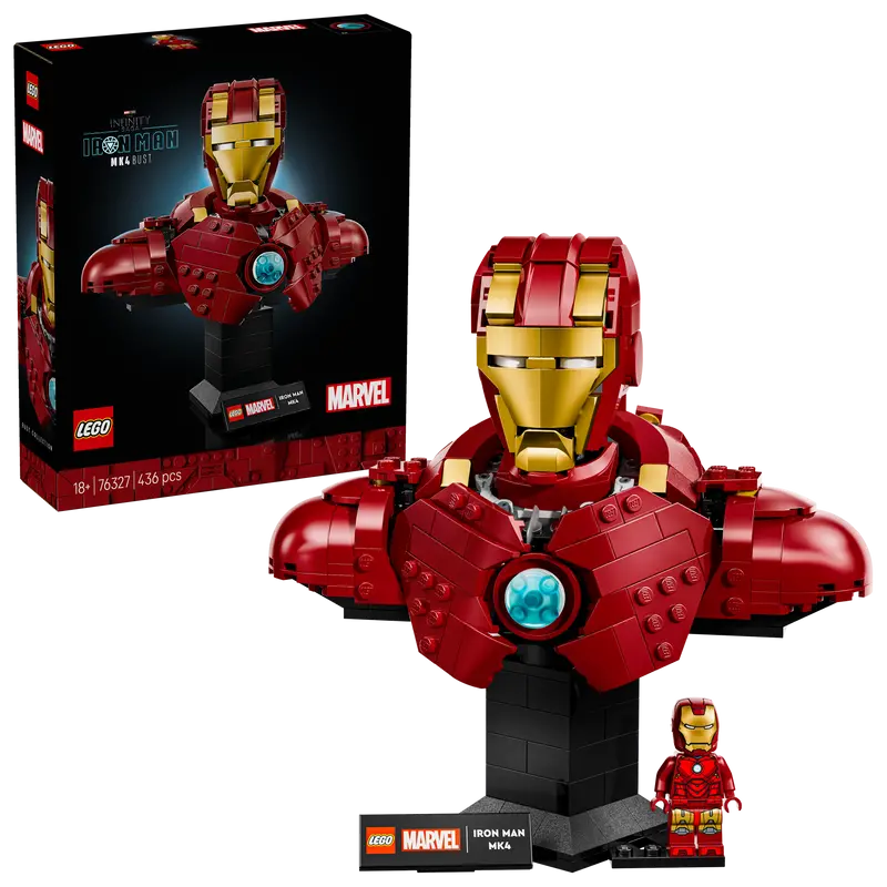 Lego Iron Man Mk 6 Helm 76327 Superheroes (Pre-Order: 6 Juni) 1