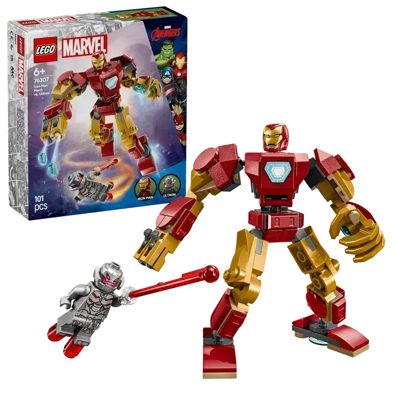 Lego Iron Man Vs Ultron 76307 Superheroes 1