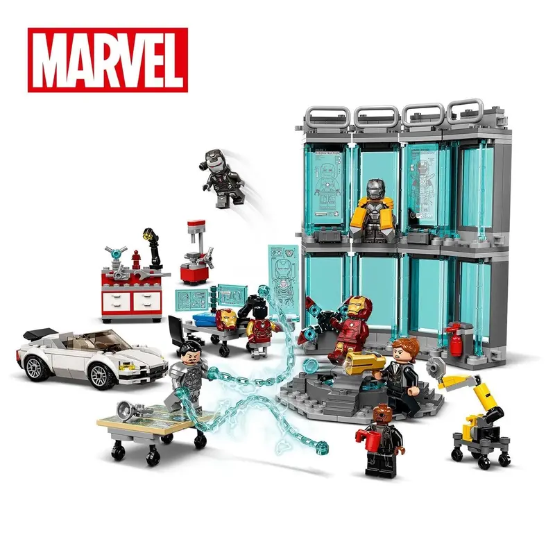 Lego Iron Man Wapenkamer 76216 Superheroes 2
