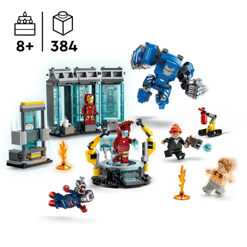 Lego Iron Man's Laboratory: Armor Room 76315 Superheroes 2