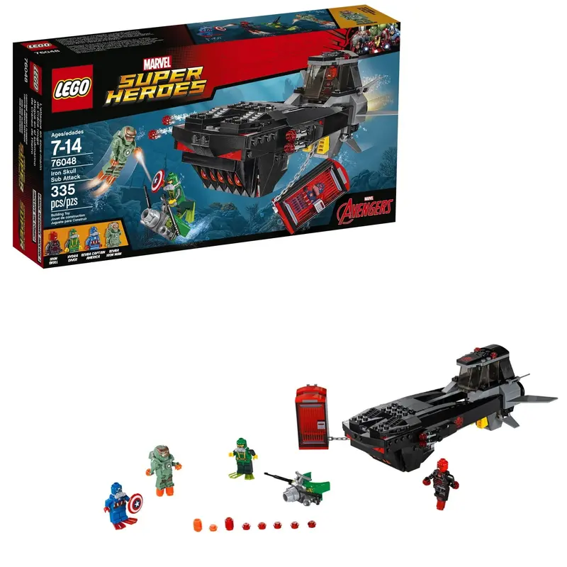 Lego Iron Skull Sub Attack 76048 Avengers 1