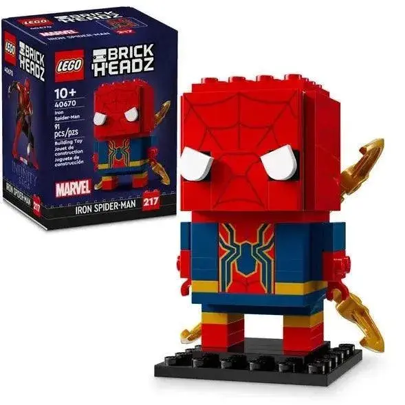 Lego Iron Spider-Man 40670 Brickheadz 1