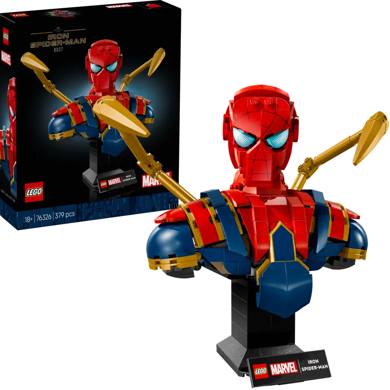 Lego Iron Spider-Man Bust 76326 Superheroes 1