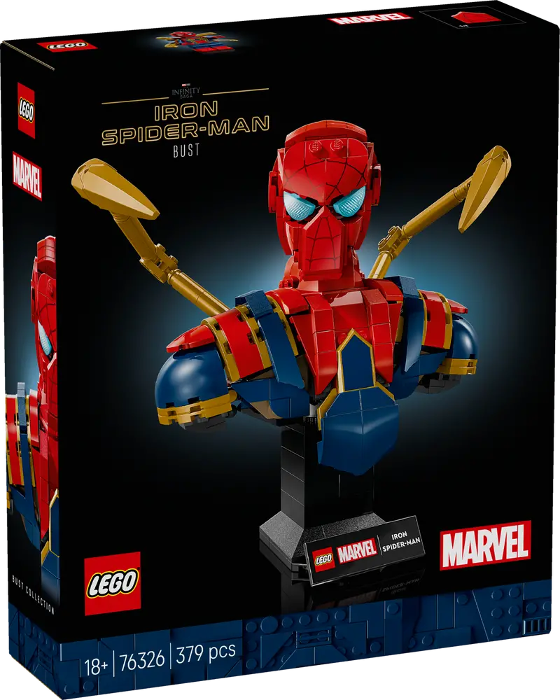 Lego Iron Spider-Man Buste 76326 Superheroes 2