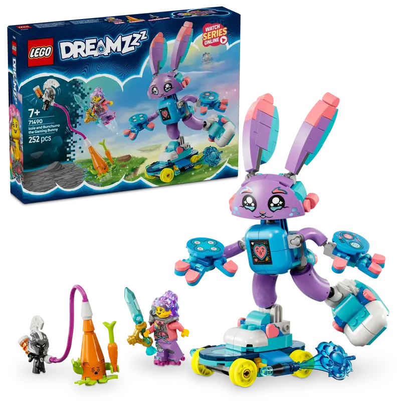 Lego Izzi En Bunchurro Het Gamende Konijn 71490 Dreamzzz 1