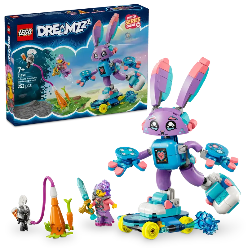 Lego Izzie And Bunchu Rro The Gaming Bunny 71490 Dreamzzz 1