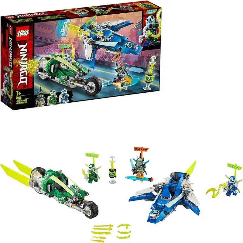 Lego Jay En Lloyd's Supersnelle Racers 71709 Ninjago 1