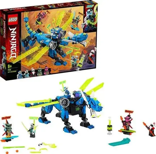 Lego Jay's Cyber Dragon Draak 71711 Ninjago 1