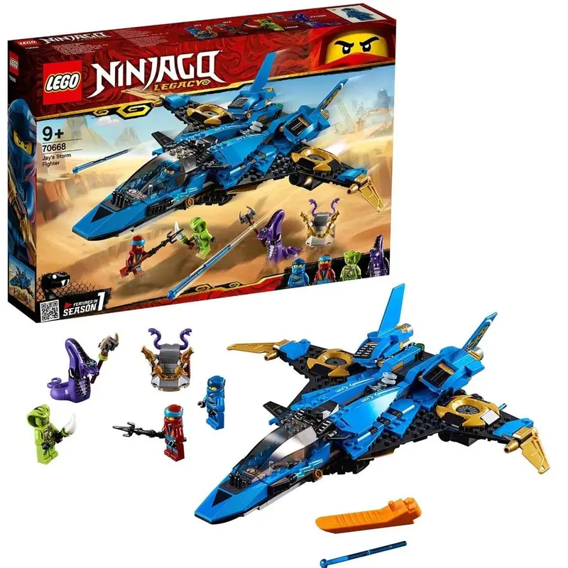 Lego Jay's Storm Fighter Vliegtuig 70668 Ninjago 1