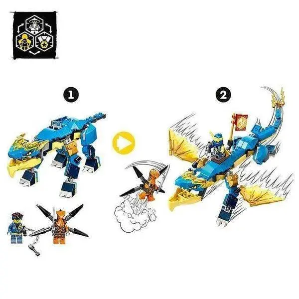 Lego Jay's Thunder Dragon Evo 71760 Ninjago 2