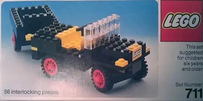 Lego Jeep Cj-5 711 Legoland 1