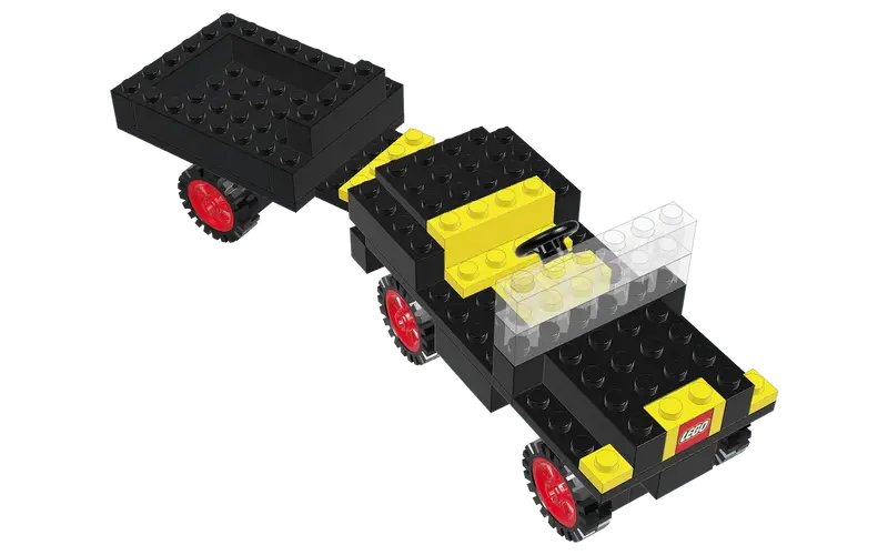 Lego Jeep With Steering 385 Legoland 1