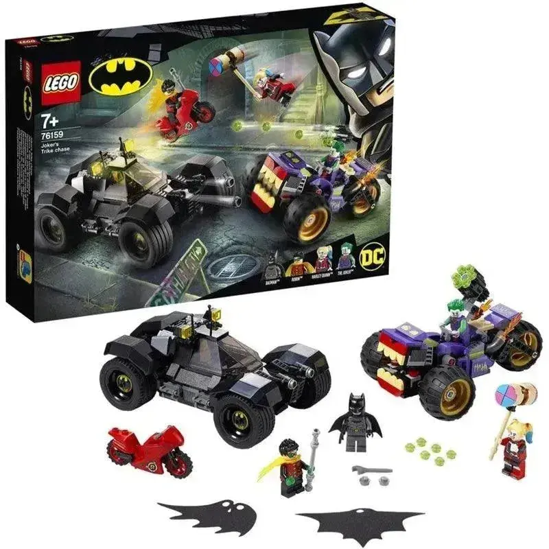 Lego Joker‘S Trike Achtervolging Op De Motor 76159 Batman 1