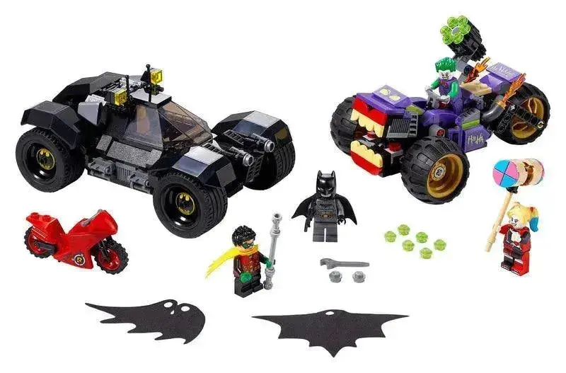 Lego Joker‘S Trike Achtervolging Op De Motor 76159 Batman 2