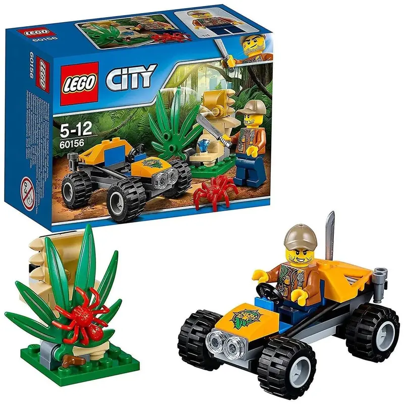 Lego Jungle Snelle Jungle Buggy Met Minifiguur 60156 City 1