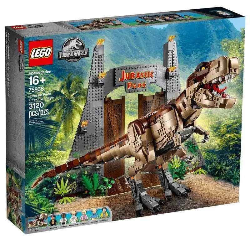Lego Jurassic Park: T. Rex Rampage 75936 Jurassic World 2