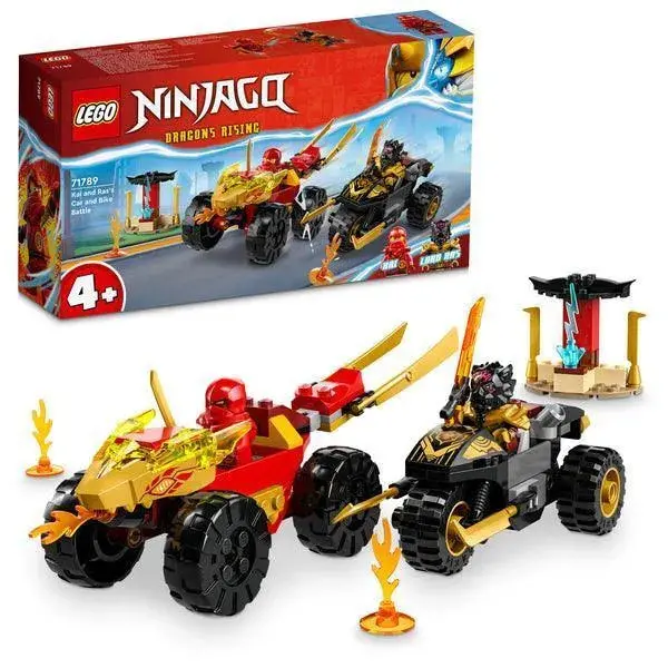 Lego Kai And Ras's Car And Bike Battle 71789 Ninjago 1