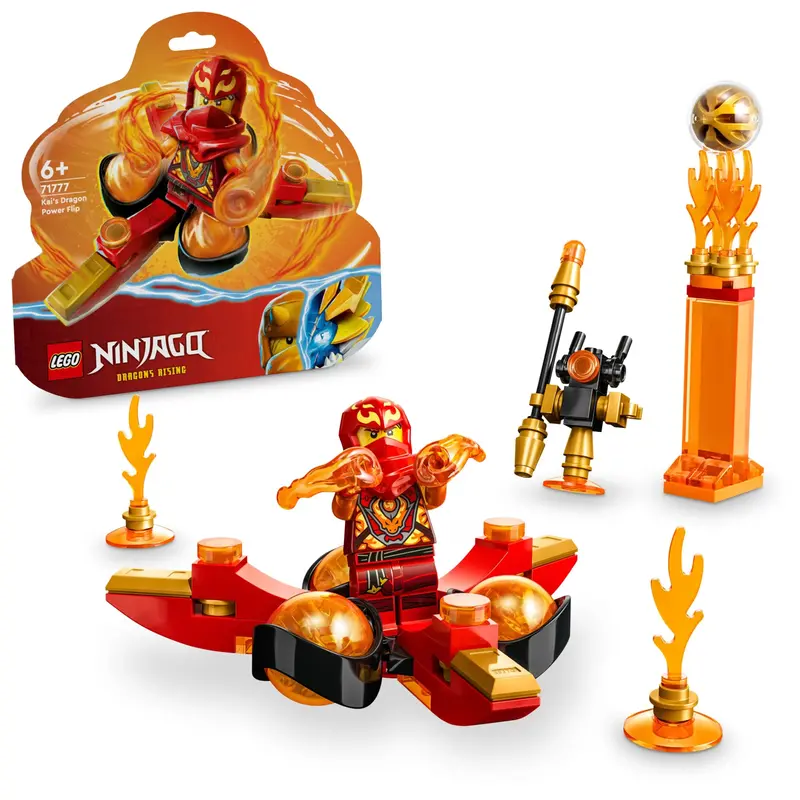 Lego Kai’S Dragon Power Spinjitzu Flip 71777 Ninjago 1