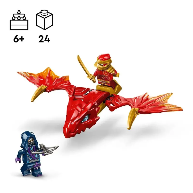 Lego Kai's Drakenzweefvliegtuig 71801 Ninjago 2