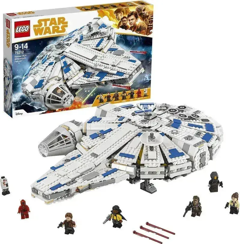 Lego Kessel Run Millennium Falcon 2018: 1.414 Delig 75212 Starwars 1