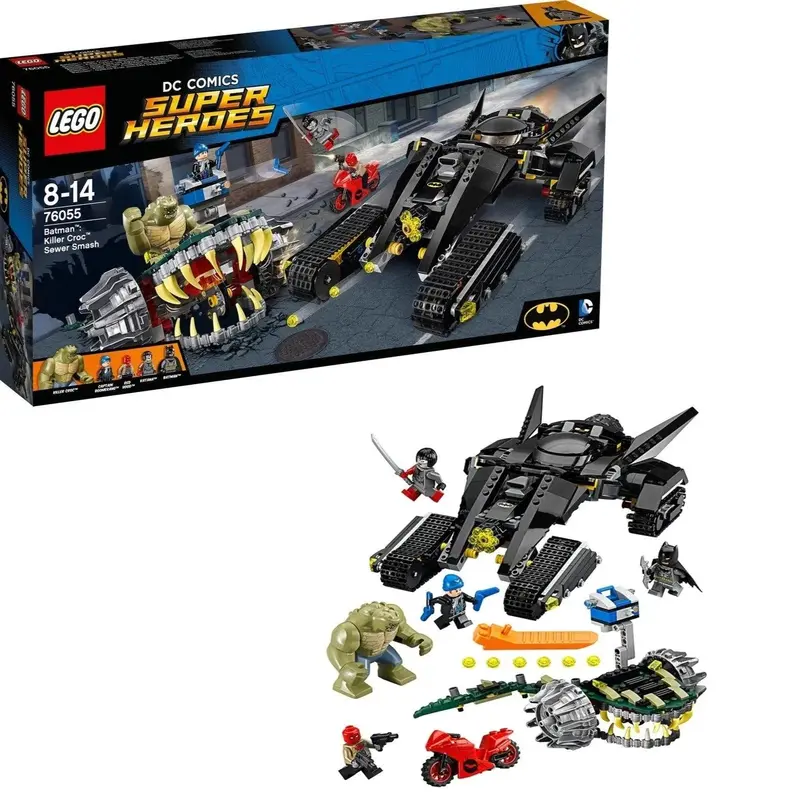 Lego Killer Croc Riool Ravage Sewer Smash 76055 Batman 1