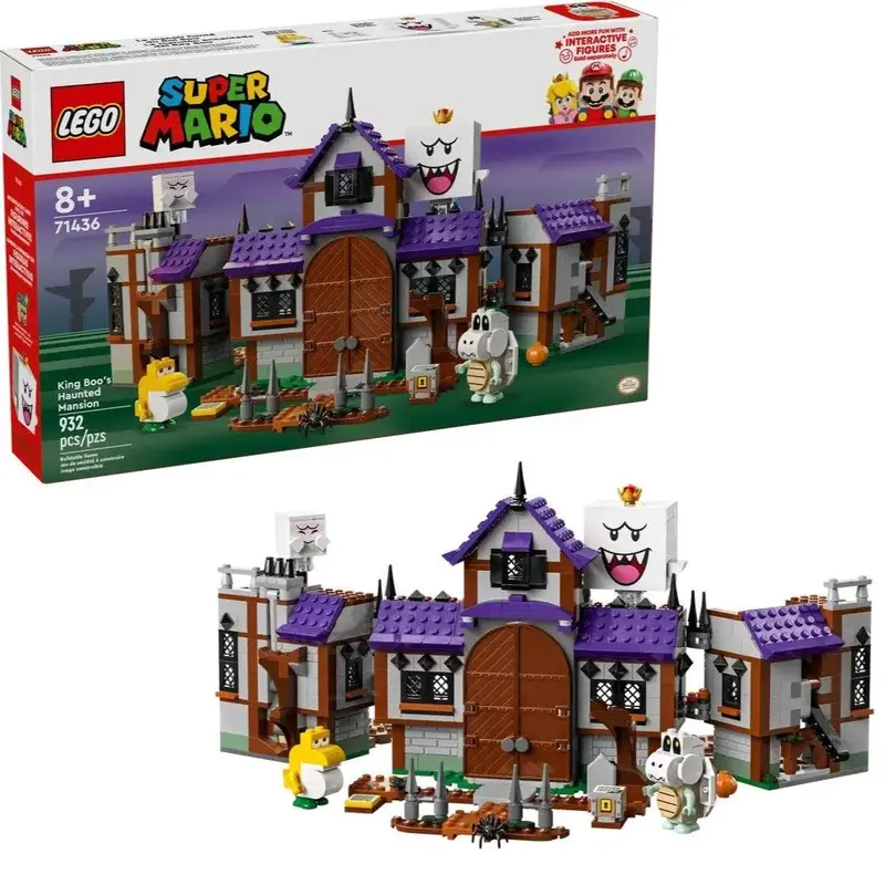 Lego King Boo's Spookhuis 71436 Supermario 1