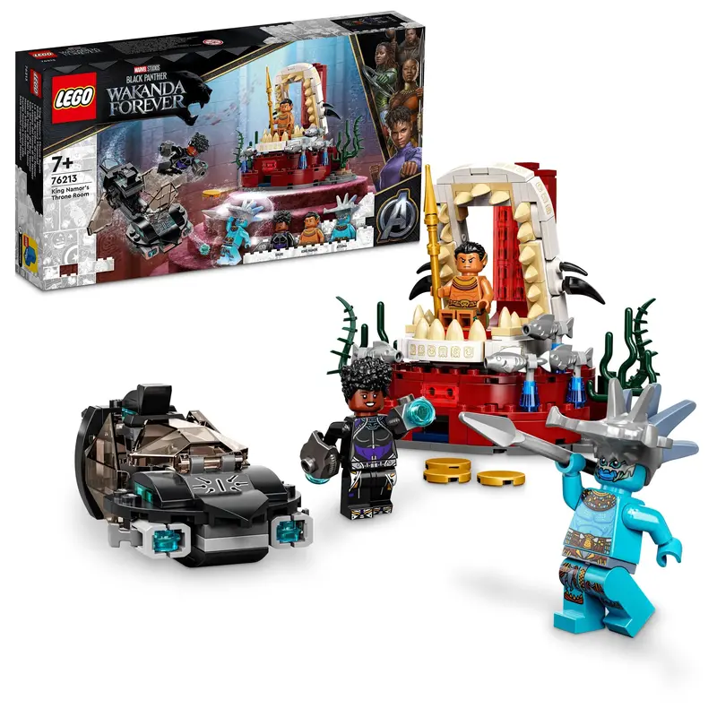 Lego King Namor's Throne Room 76213 Superheroes 1