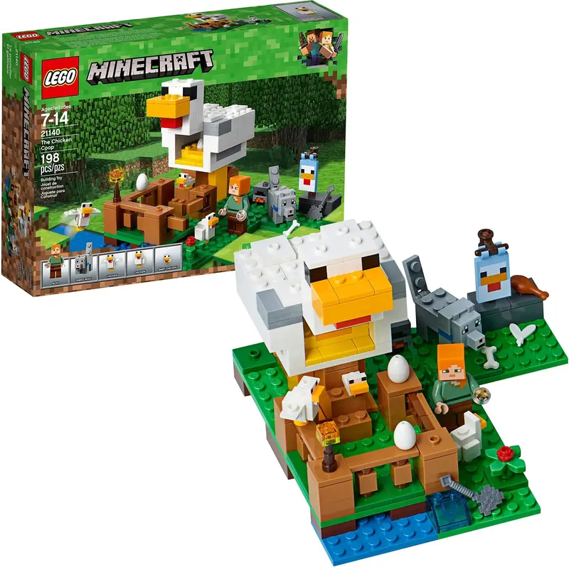 Lego Kippenhok Met Kippen 21140 Minecraft 1