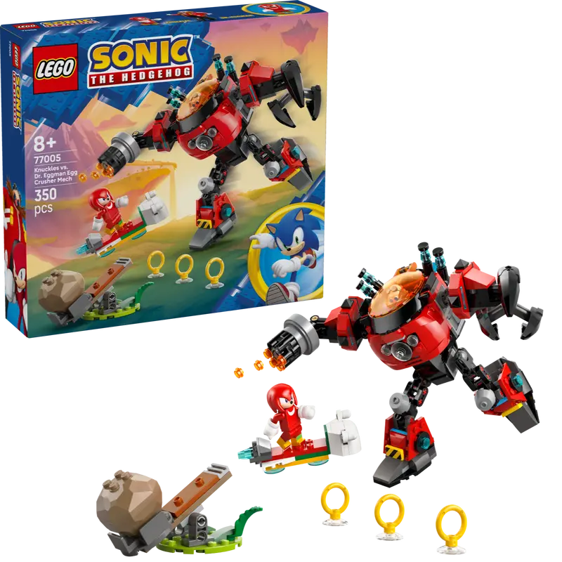 Lego Knuckles Vs. Dr. Eggman 77005 Sonic 1