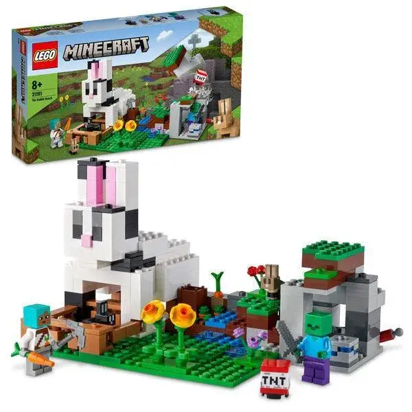 Lego Konijnenhoeve Minecraft 21181 Minecraft 1