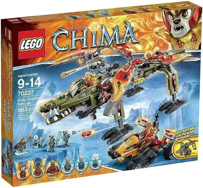 Lego Koning Crominus' Redding 70227 Chima 2