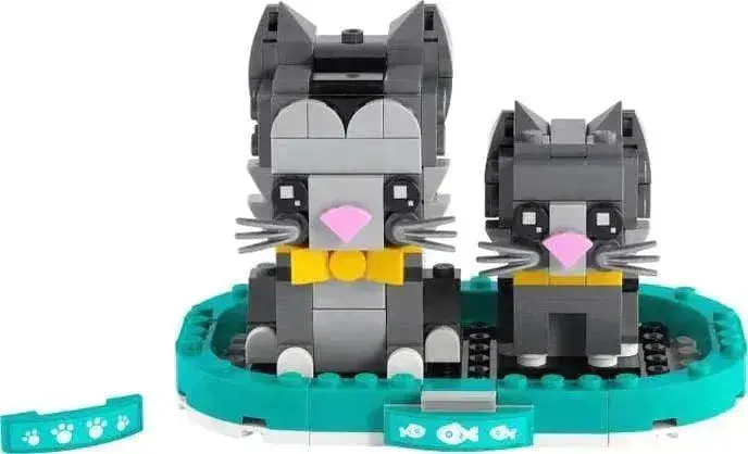Lego Kortharige Katten 40441 Brickheadz 1