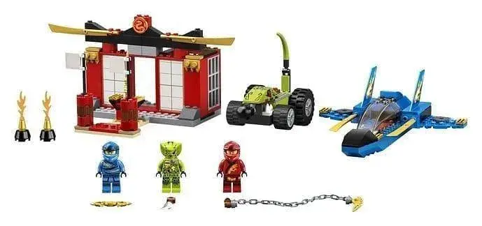 Lego Krachtmeting Met De Donner Jet 71703 Ninjago 2