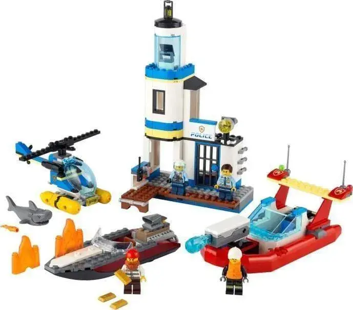 Lego Kustwacht Politie En Brandmissie 60308 City 2