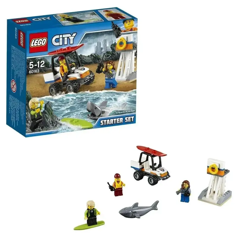 Lego Kustwacht Starter Set Met Haai 60163 City 1