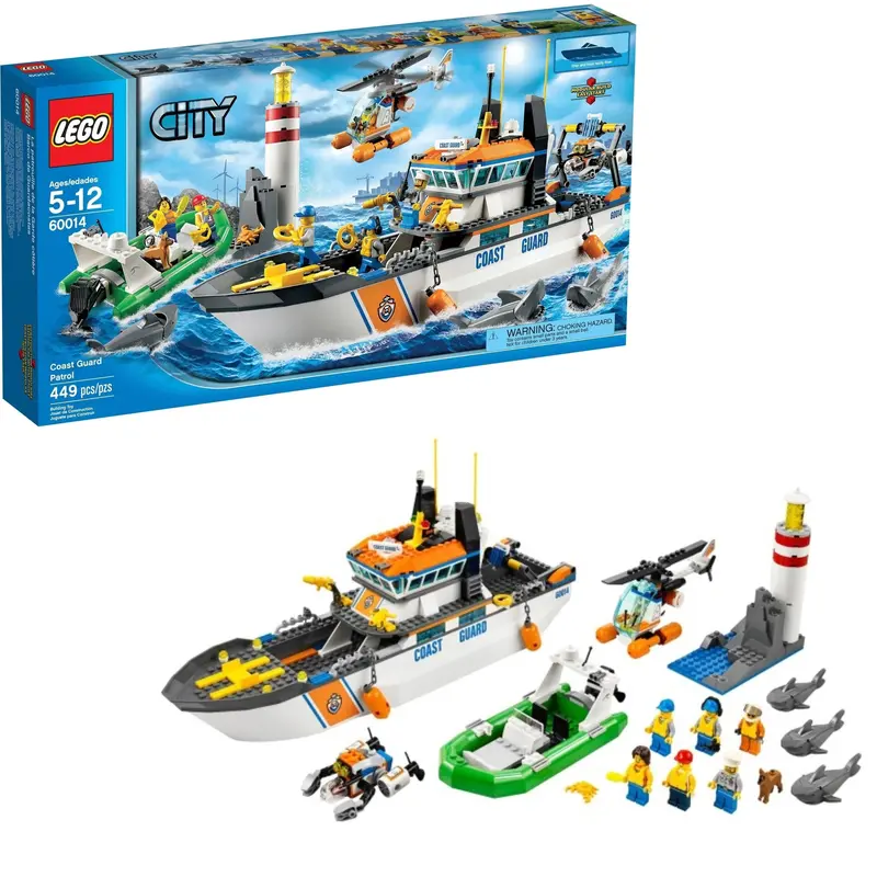 Lego Kustwachtpatrouille 60014 City 1