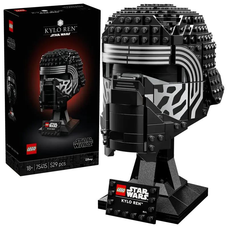 Lego Kylo Ren Helmet 75415 Starwars 1