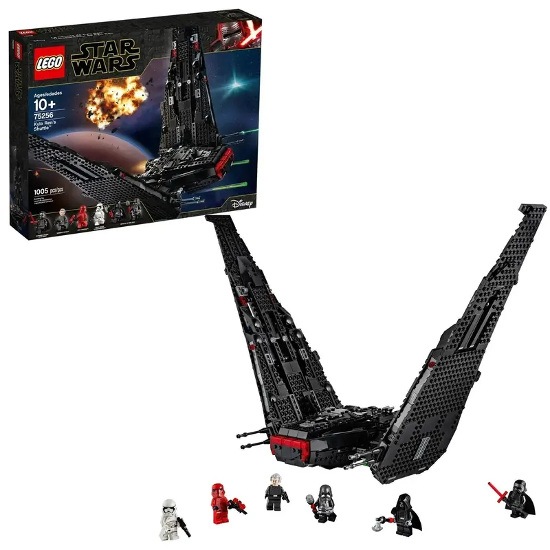 Lego Kylo Ren's Shuttle Inclusief Kylo Ren, Pryde, Sith, Troopers En Knights 75256 Starwars 1