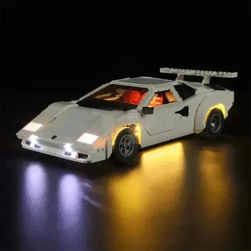 Lego Lamborghini Countach 5000 Quattrovalvole 10337 Icons Verlichting 1