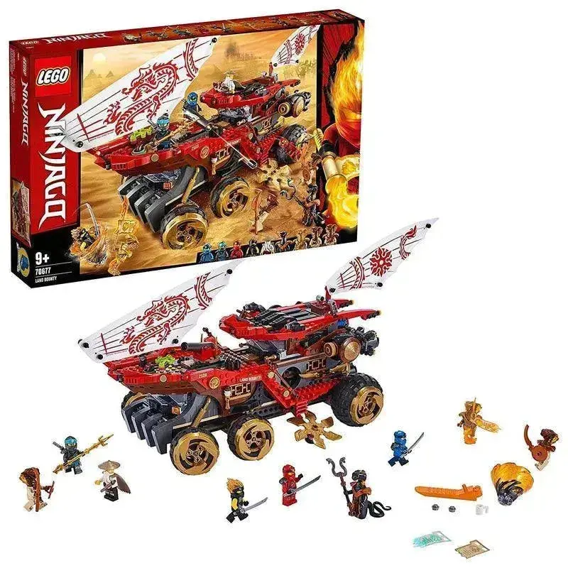 Lego Landbounty Met 2 Auto's 70677 Ninjago 1