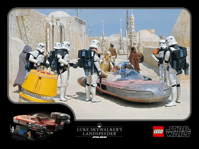 Lego Landspeeder Poster 5007501 Gear 1