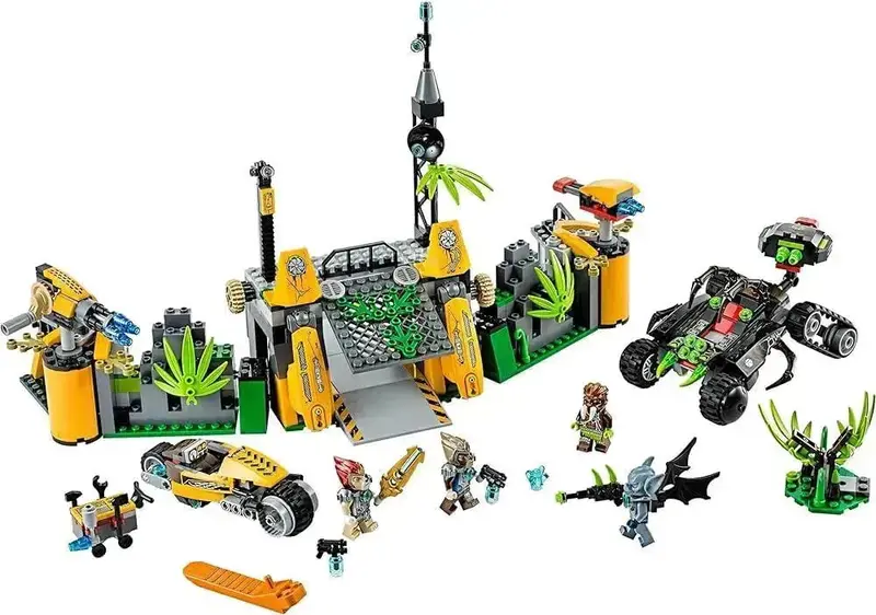 Lego Lavertus Buitengebied Basis 70134 Chima 1