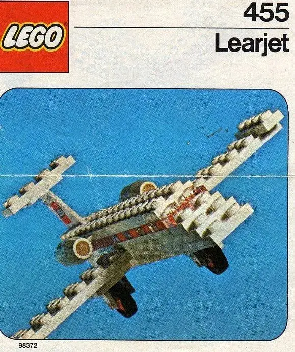 Lego Learjet 455 Legoland 1
